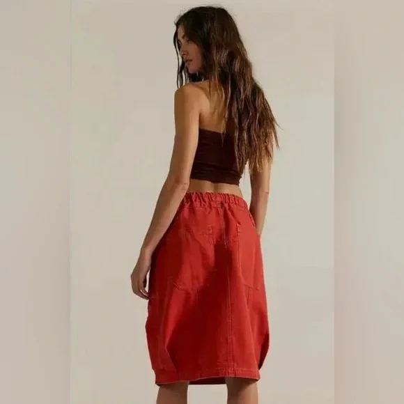 NWT Free People Carmen Midi Skirt - Picture 3 of 14
